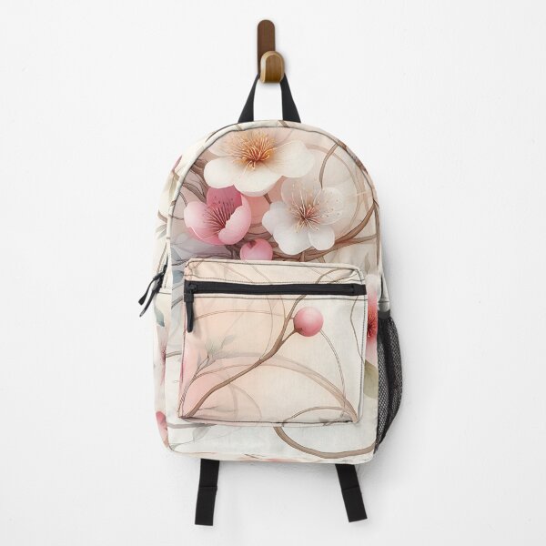 Item preview, Delicate flowers with tendrils in pastel designed and sold by bernhagen.
