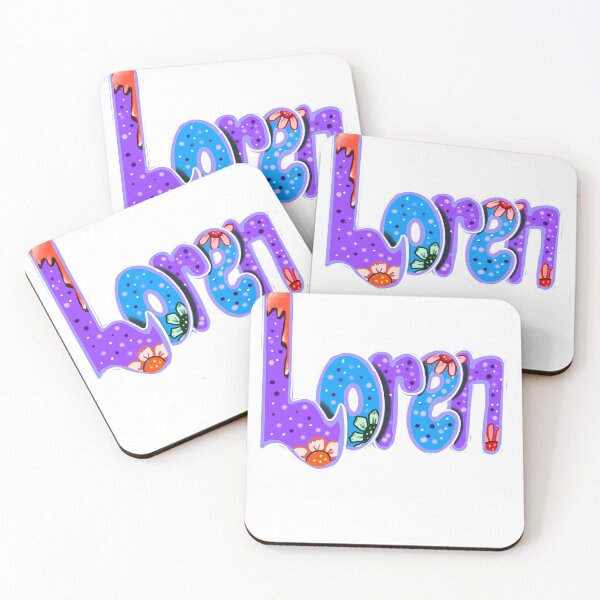 Item preview, Loren Girls and womens Personalized Custom name Loren designed and sold by Artonmytee.