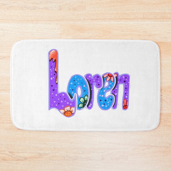 Item preview, Loren Niñas y mujeres Nombre personalizado Loren designed and sold by Artonmytee.