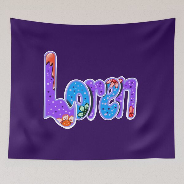 Item preview, Loren Girls and womens Personalized Custom name Loren designed and sold by Artonmytee.
