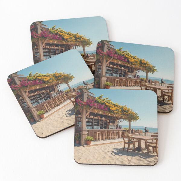 Item preview, Oceanview Flower Café designed and sold by BlareBlare.