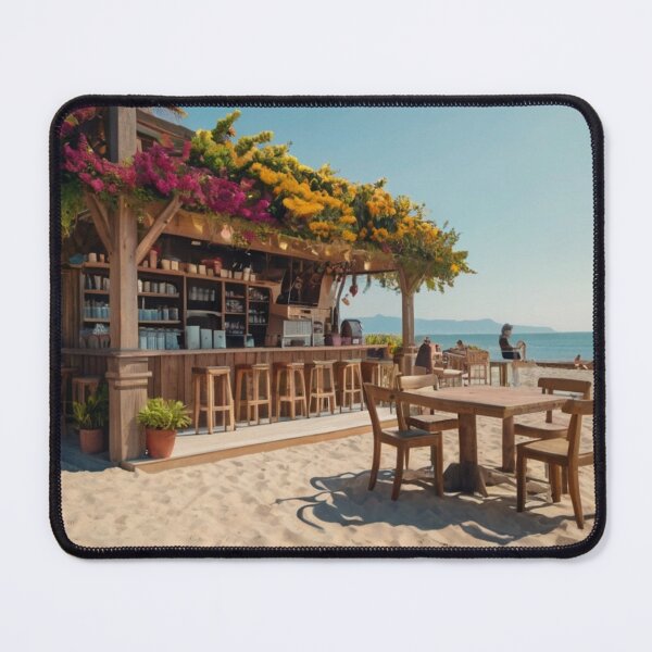 Item preview, Oceanview Flower Café designed and sold by BlareBlare.