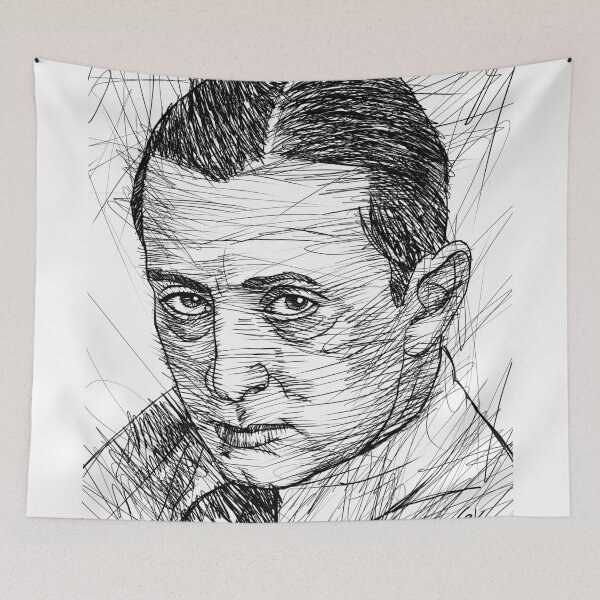 Item preview, JOHN FANTE - ink portrait .1 designed and sold by lautir.