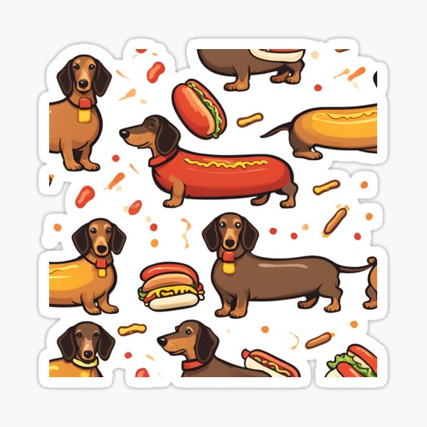 Item preview, Dachshunds, Hot Dogs, Costume Contest, Weiner Dog, hot dog , funny dog, dog lover, hot dog lover designed and sold by FitEnvy.