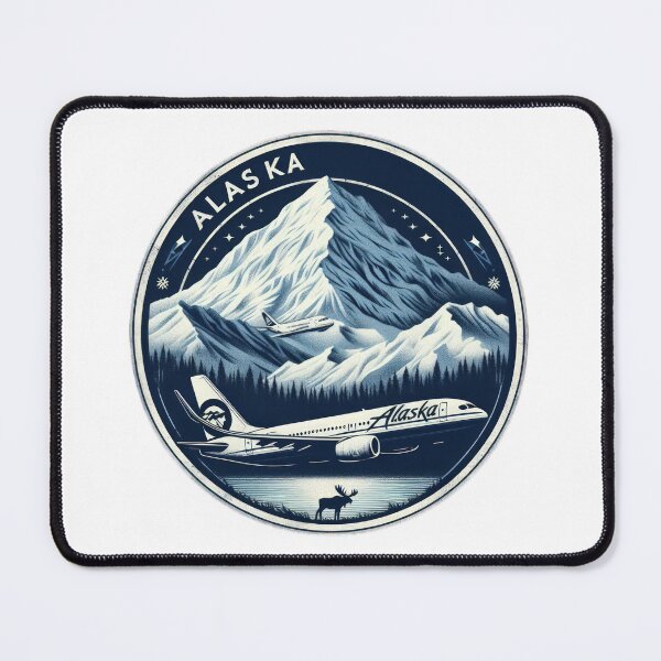 Item preview, Alaska airlines moose logo designed and sold by Expressions-Sel.