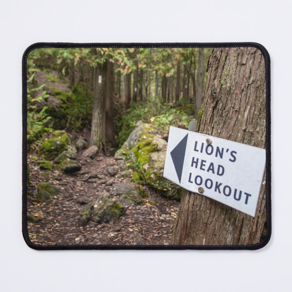 Item preview, Lion's Head Lookout Sign in Ontario designed and sold by jrtwynam.