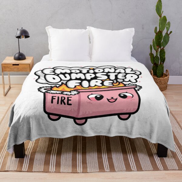 Item preview, EMOTIONAL DUMPSTER FIRE designed and sold by yessytenra.
