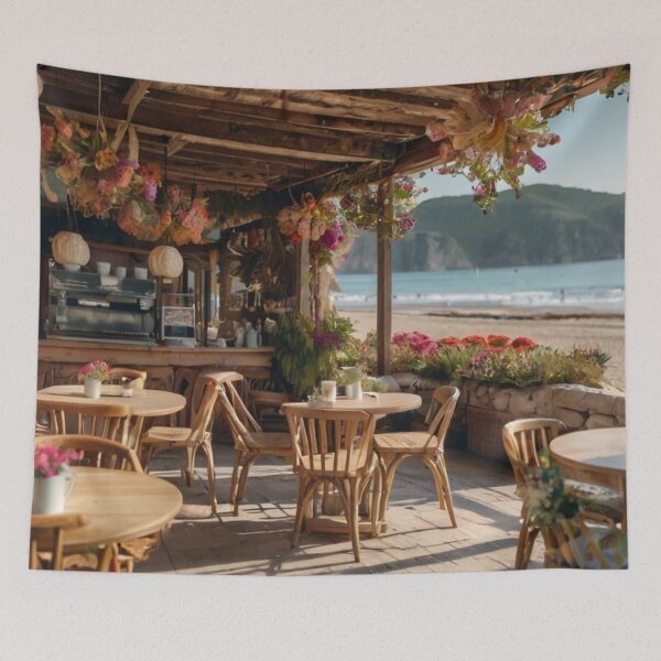 Artikelvorschau, Beachside Bloom Café entworfen und verkauft von BlareBlare.