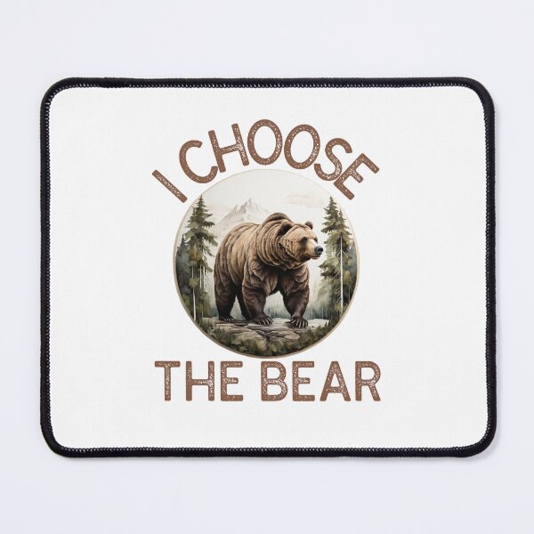 Item preview, I Choose the Bear designed and sold by Tekweni.