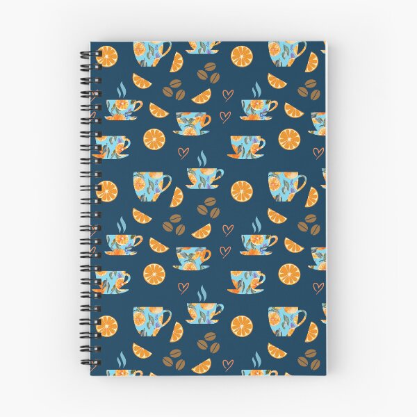 Item preview, Coffee and Citrus Delight: Whimsical Pattern designed and sold by adriaquart.