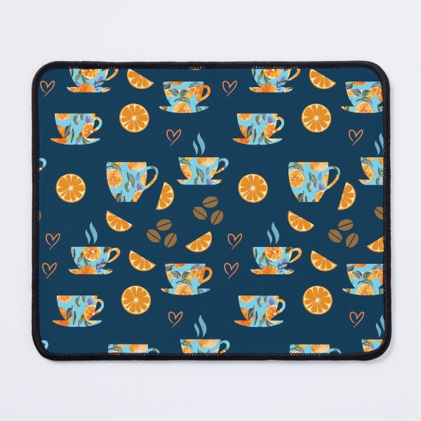 Item preview, Coffee and Citrus Delight: Whimsical Pattern designed and sold by adriaquart.