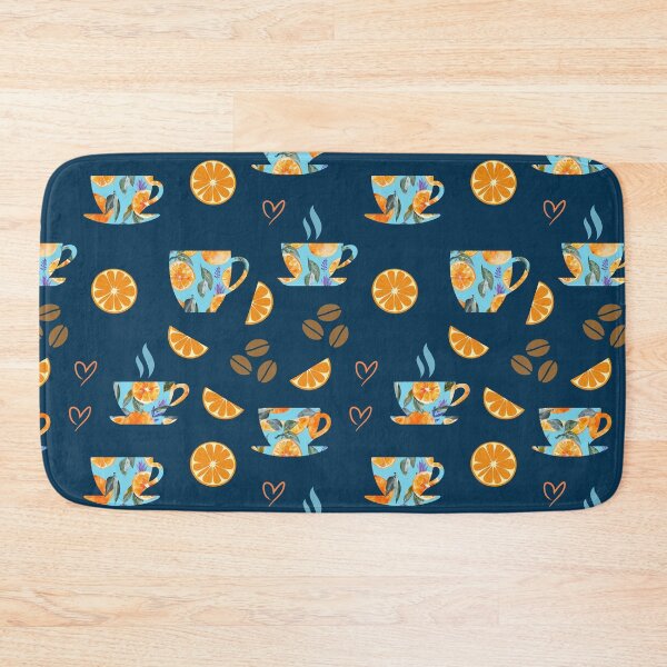 Item preview, Coffee and Citrus Delight: Whimsical Pattern designed and sold by adriaquart.