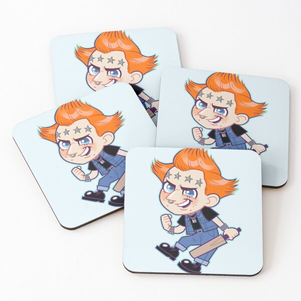 Item preview, The Young Ones Inspired Vyvyan Basterd Ade Edmonson Chibi designed and sold by carnabybeat.