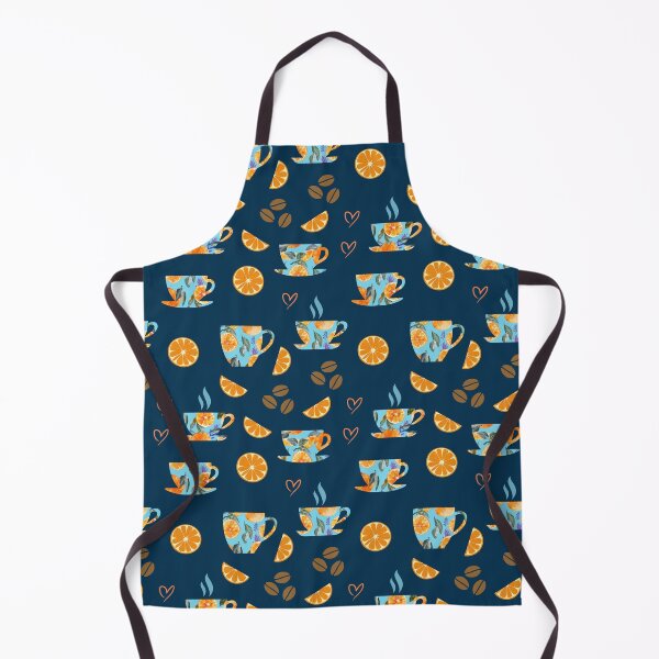 Item preview, Coffee and Citrus Delight: Whimsical Pattern designed and sold by adriaquart.