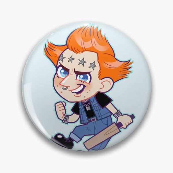 Item preview, The Young Ones Inspired Vyvyan Basterd Ade Edmonson Chibi designed and sold by carnabybeat.
