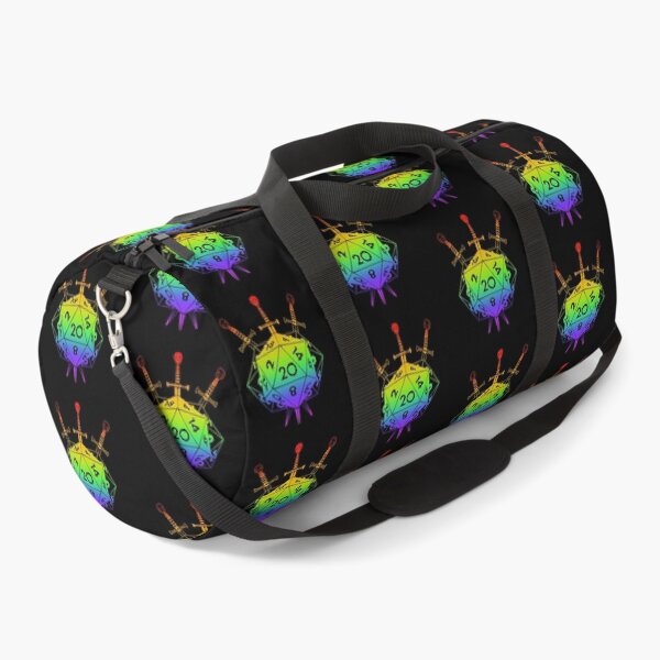 Item preview, echos of a crit: fighter echo knight DnD dice (rainbow) designed and sold by TheDoodlemancer.