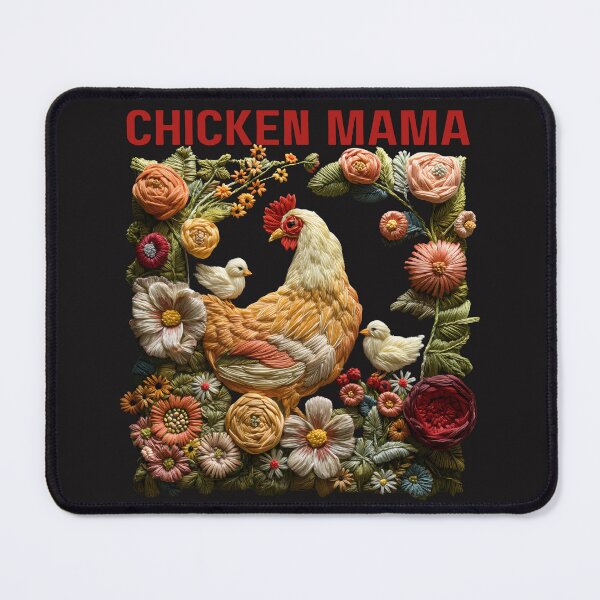 Item preview, Chicken Mama Art: Charming Rustic Artwork For Your Home designed and sold by elynne9.