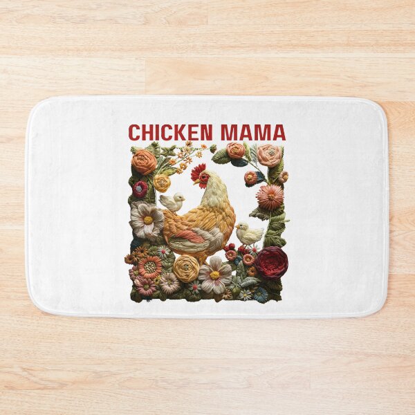 Item preview, Chicken Mama Art: Charming Rustic Artwork For Your Home designed and sold by elynne9.