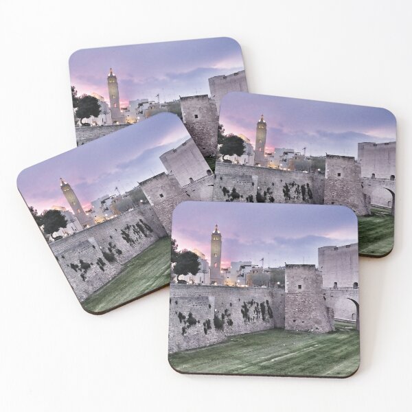 Item preview, Sunset over Barletta Castle designed and sold by EpicVistas.