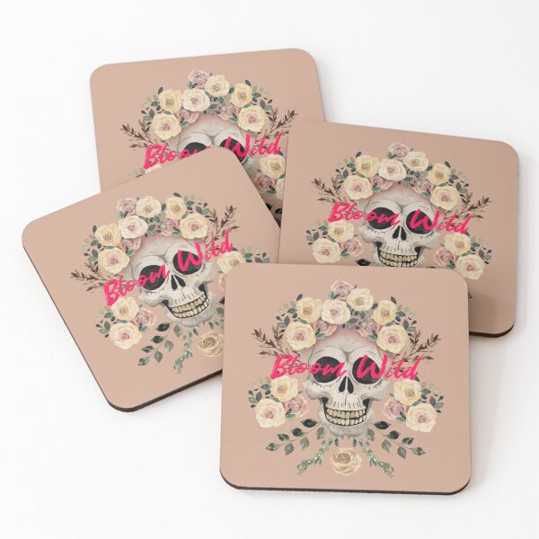 Item preview, Eternal Bloom - Skull and Roses designed and sold by papierquarell.