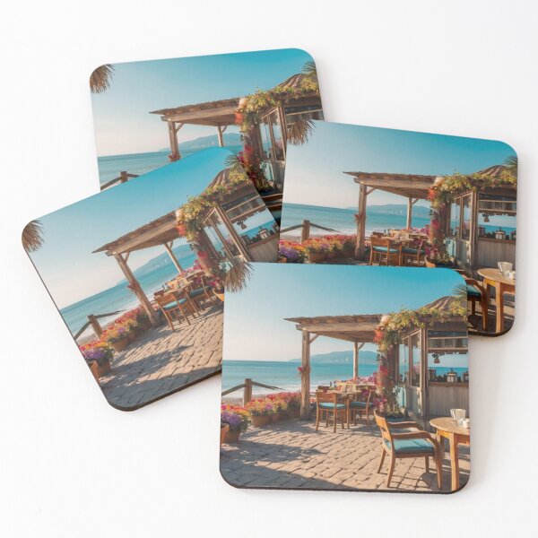 Item preview, Seashore Blossom Bistro designed and sold by BlareBlare.