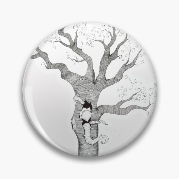 Item preview, plant growing out of tree designed and sold by violetwizard.