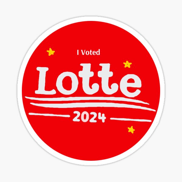 Lotte retailer red stickers