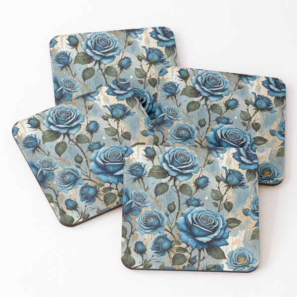 Item preview, Blue Roses in the Rain designed and sold by Geek Girl Ohio.