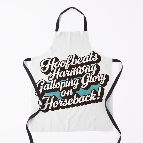 Item preview, Hoofbeats Harmony Galloping Glory: A Fusion of Text and Art in Honor of Horseback Riding designed and sold by SplashTastic.