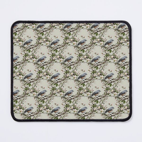 Item preview, Mississippi Northern Mockingbird And Magnolia Flowers Pattern designed and sold by taiche.
