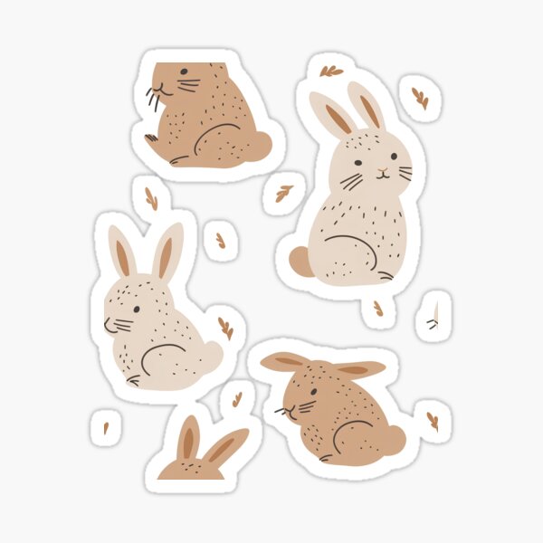 Item preview, Rabbit Pattern designed and sold by bkkpress.