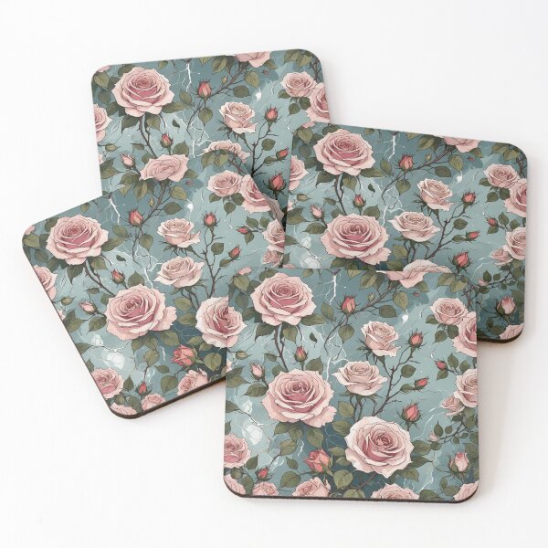 Item preview, Pink Roses and Lightning designed and sold by Geek Girl Ohio.