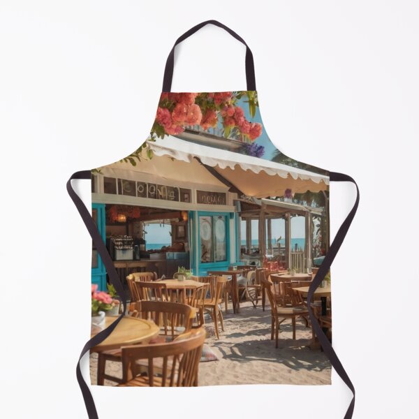 Item preview, Seaside Serenity Café designed and sold by BlareBlare.