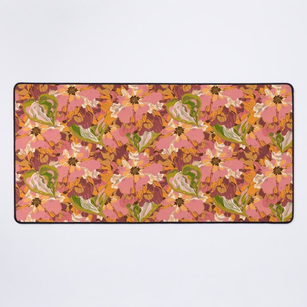 Item preview, Stylized peonies flowers pattern in Japanese Style designed and sold by NayaChu.