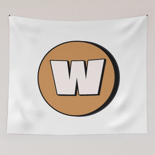 Item preview, Letter W Illustration | Capital Letters - Minimalist Alphabet Series  designed and sold by uncoXab.
