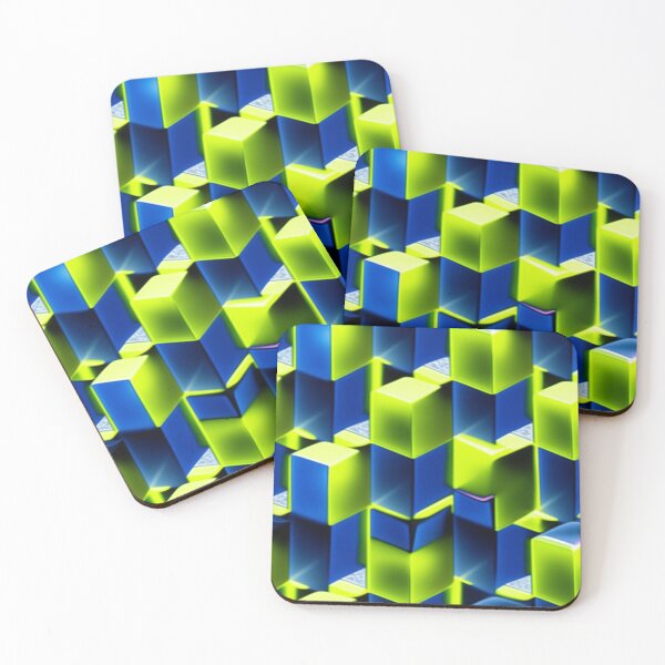 Item preview, Chartreuse Cube Heaven Condition designed and sold by Andy Merz.