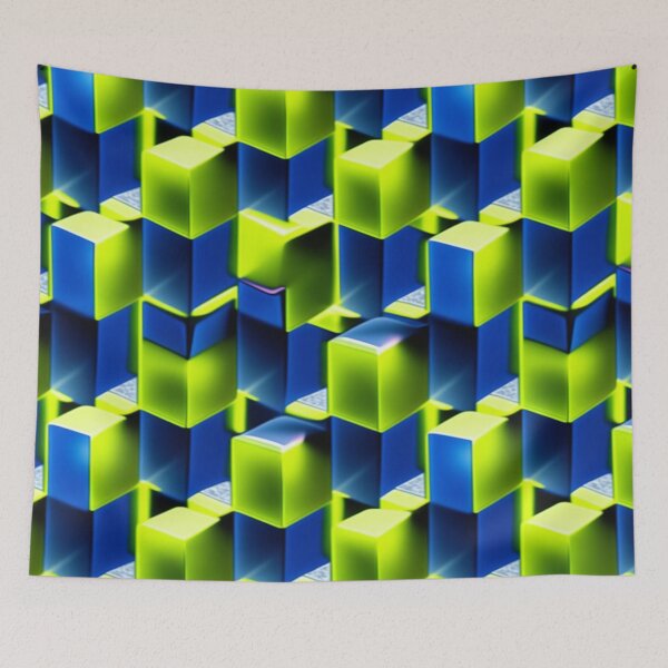 Item preview, Chartreuse Cube Heaven Condition designed and sold by Andy Merz.