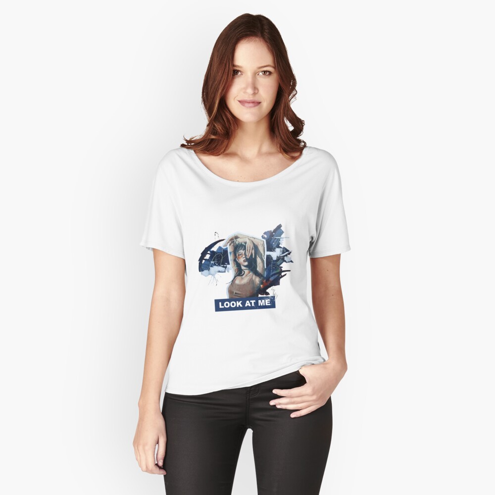 Aperçu de l'œuvre T-shirt coupe relax créée et vendue par Aldarane.
