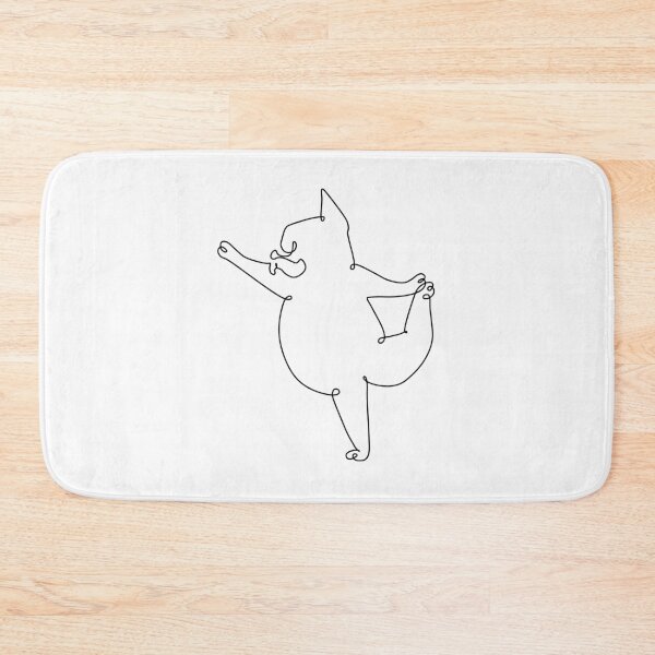 Item preview, One Line Frenchie Dancer Pose designed and sold by Huebucket.