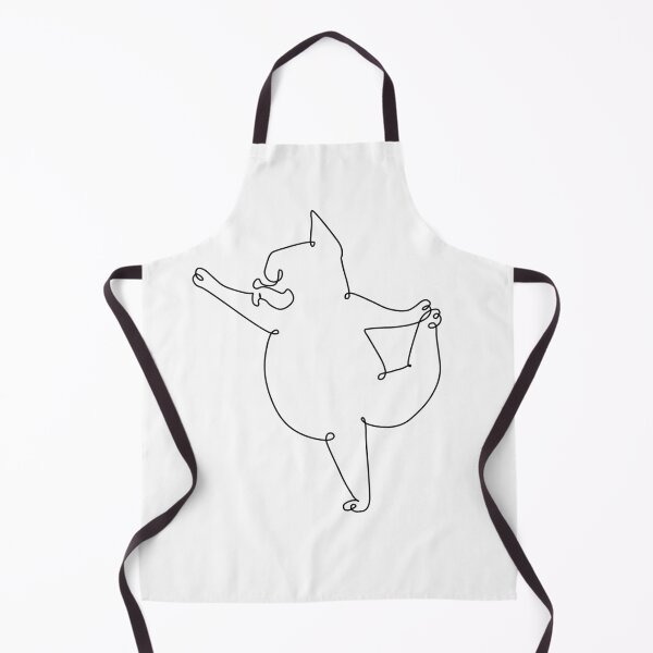 Item preview, One Line Frenchie Dancer Pose designed and sold by Huebucket.