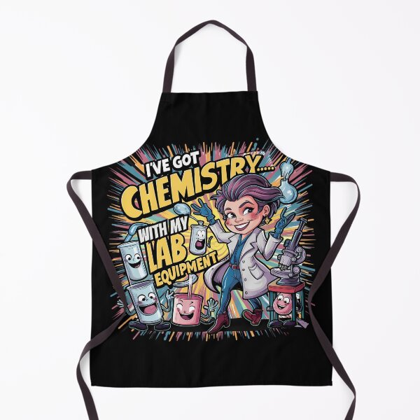 Item preview, Chemistry Enthusiast’s Delight: ‘I’ve Got Chemistry with My Lab Equipment’ Artwork designed and sold by Molecularmerch.