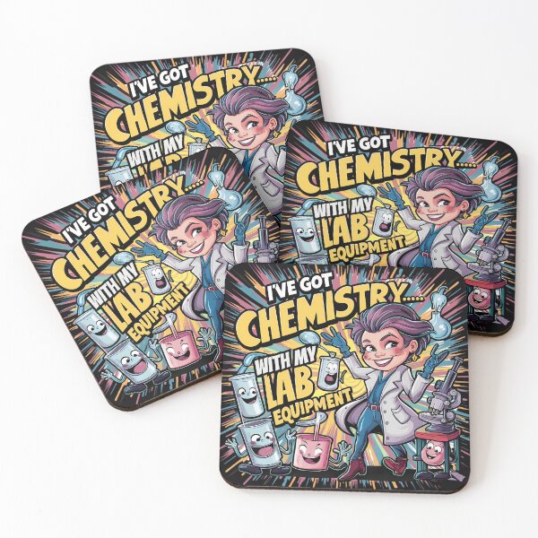 Item preview, Chemistry Enthusiast’s Delight: ‘I’ve Got Chemistry with My Lab Equipment’ Artwork designed and sold by Molecularmerch.