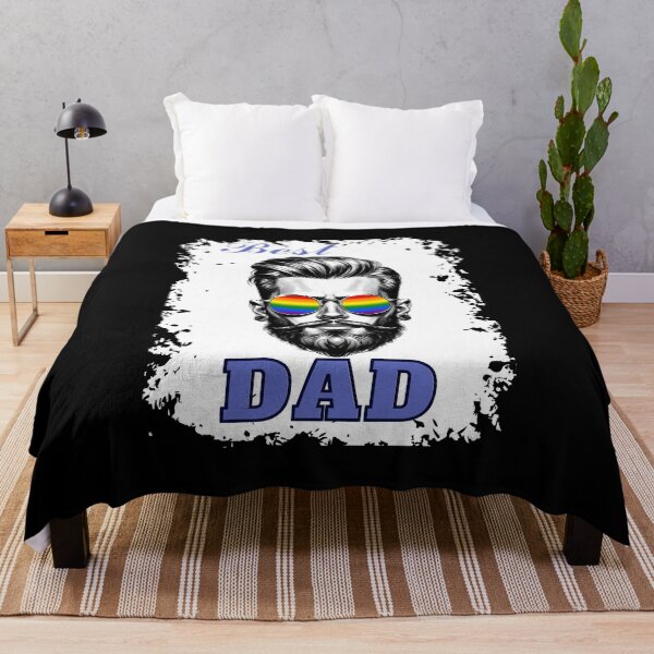 Item preview, LGBTQ Best Dad Rainbow Flag Colors Father's Day, Daddy Birthday or Pride Month Gift designed and sold by Savchuk-Vova.
