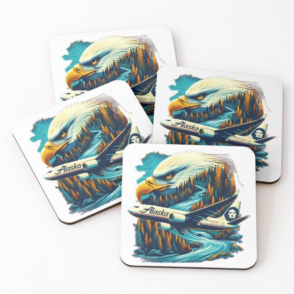 Item preview, Alaska airlines  with an eagle designed and sold by Expressions-Sel.