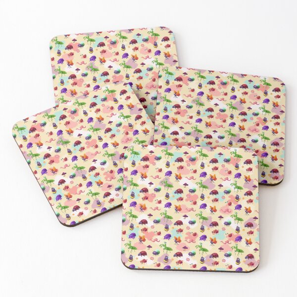 Item preview, Colorful Insects Pattern designed and sold by WildlifeInc.