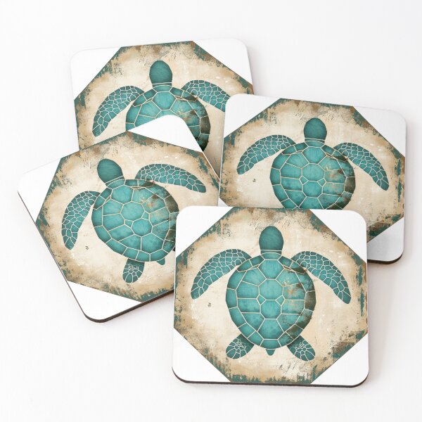 Item preview, Turquoise Sea Turtle Design 6 of 6 designed and sold by Jenson Major.