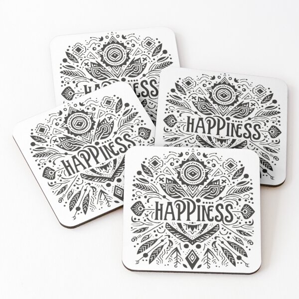 Item preview, Tribal Bliss: Happiness in Intricate Design designed and sold by FreedomFrames.