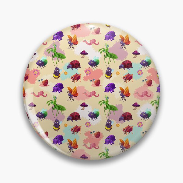Item preview, Colorful Insects Pattern designed and sold by WildlifeInc.