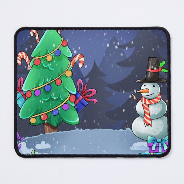 Item preview, christmas card with snowman and gifts designed and sold by Goba Bali Studio.