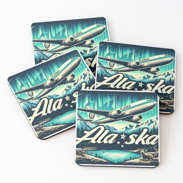 Item preview, Copy of Alaska landscape with northern lights designed and sold by Expressions-Sel.